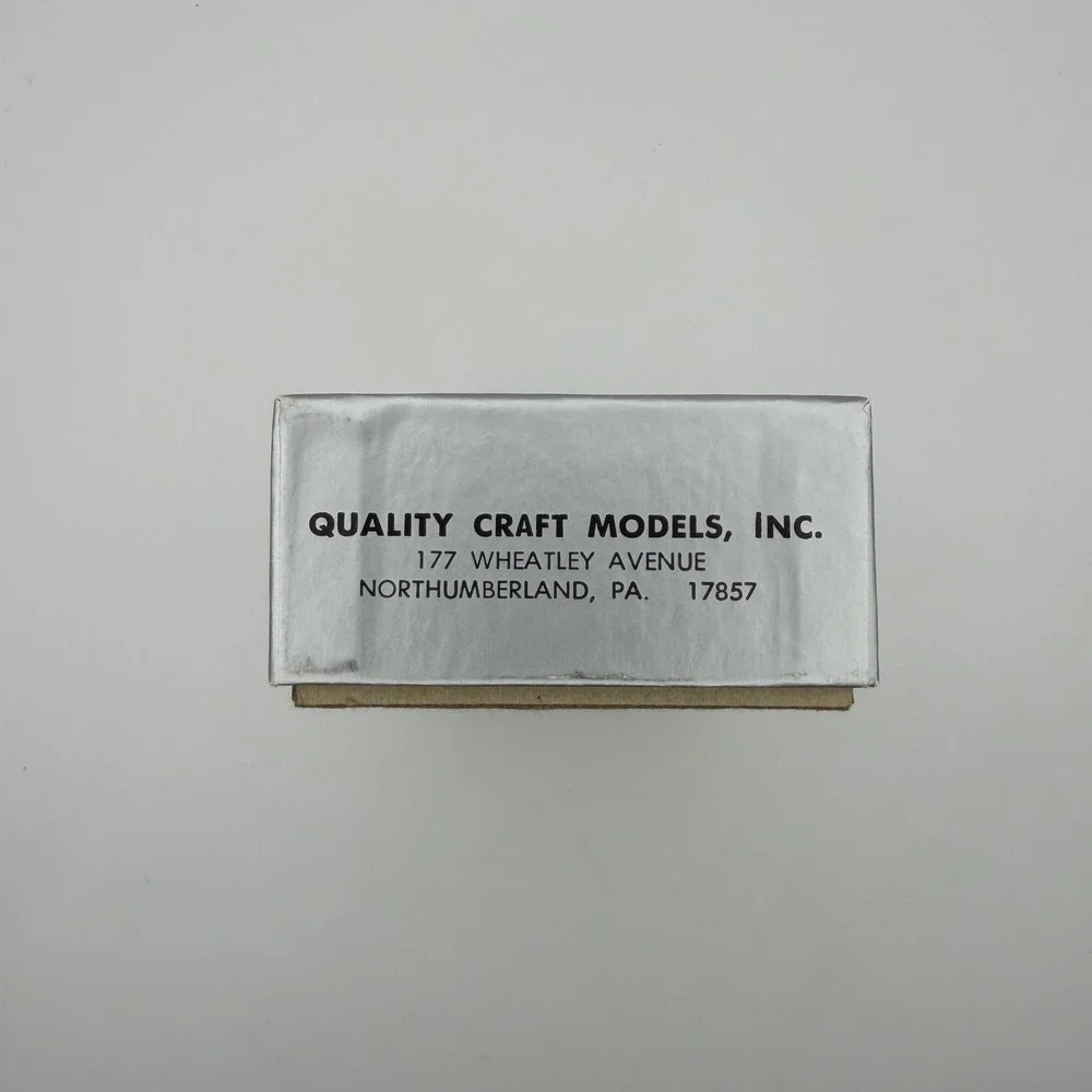 Quality Craft Models GTW 100 Ton Covered Hopper HO Scale Wood Kit 353 1979